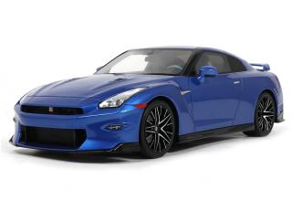 NISSAN GT-R SKYLINE EDITION BAYSIDE BLUE 2024 GT Spirit 1:18 Resinemodell (Türen, Motorhaube... nicht zu öffnen!)