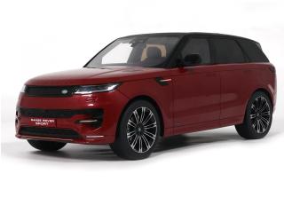 RANGE ROVER SPORT FIRENZE RED 2022 GT Spirit 1:18 Resinemodell (Türen, Motorhaube... nicht zu öffnen!)