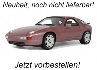 PORSCHE 928 S PINK 1980 GT Spirit 1:18 Resinemodell (Türen, Motorhaube... nicht zu öffnen!)  Disponible à partir de fin décembre 2025