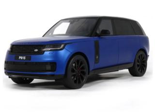 RANGE ROVER P615 SV BLUE 2024 GT Spirit 1:18 Resinemodell (Türen, Motorhaube... nicht zu öffnen!)