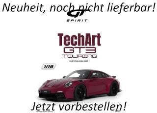 TECHART GT3 TOURING RUBYSTONE RED 2025 GT Spirit 1:18 Resinemodell (Türen, Motorhaube... nicht zu öffnen!) Lieferbar ab Anfang Oktober 2026