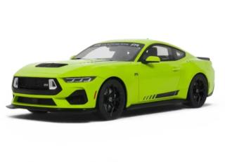 RTR Ford MUSTANG SPEC-3 YELLOW 2025 GT Spirit 1:18 Resinemodell (Türen, Motorhaube... nicht zu öffnen!)