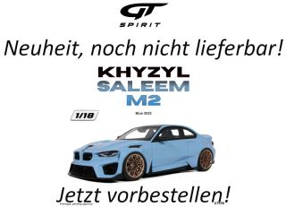 KHYZYL SALEEM M2 BLUE 2025 GT Spirit 1:18 Resinemodell (Türen, Motorhaube... nicht zu öffnen!)  Disponible à partir de début décembre 2026