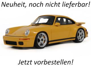 RUF CTR ANNIVERSARY SPEED YELLOW 2019 GT Spirit 1:18 Resinemodell (Türen, Motorhaube... nicht zu öffnen!) Disponible à partir de début février 2027