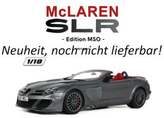 McLAREN Mercedes SLR EDITION MSO GREY 2007 GT Spirit 1:18 Resinemodell (Türen, Motorhaube... nicht zu öffnen!) Lieferbar ab Anfang März 2027