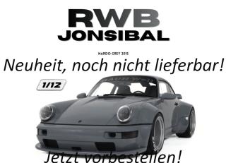 RWB Porsche 911 JONSIBAL NARDO GREY 2015 GT Spirit 1:12 Resinemodell (Türen, Motorhaube... nicht zu öffnen!)  Lieferbar ab Anfang März 2027