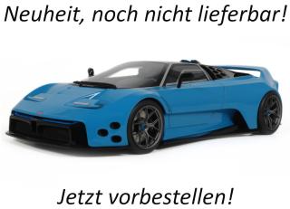 KHYZYL SALEEM EB110K FRENCH RACING BLUE 2025 GT Spirit 1:18 Resinemodell (Türen, Motorhaube... nicht zu öffnen!) Disponible à partir de début février 2027