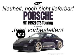 PORSCHE 911 [992] GT3 TOURING PURPLE 2021 GT Spirit 1:12 Resinemodell (Türen, Motorhaube... nicht zu öffnen!) Available from early March 2026
