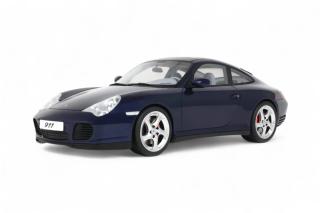 PORSCHE 911 [996.2] CARRERA 4S DARK BLUE 2002 GT Spirit 1:18 Resinemodell (Türen, Motorhaube... nicht zu öffnen!)
