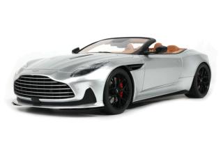 ASTON MARTIN DB12 VOLANTE SILVER 2023 GT Spirit 1:18 Resinemodell (Türen, Motorhaube... nicht zu öffnen!)
