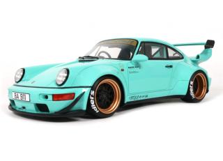 RWB Porsche 911 TIFFANY 2020 GT Spirit 1:12 Resinemodell (Türen, Motorhaube... nicht zu öffnen!)