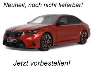 BMW M5 PEABLE BEACH ORANGE 2025 GT Spirit 1:18 Resinemodell (Türen, Motorhaube... nicht zu öffnen!)  Available from end of December 2025