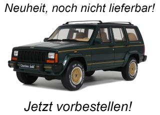 Jeep Cherokee XJ Limited Hunter Green 1995 OttO mobile 1:18 Resinemodell (Türen, Motorhaube... nicht zu öffnen!) Lieferbar ab Anfang Januar 2026