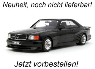 KOENIG SPECIALS 560 SEC BLACK 1992 OttO mobile 1:18 Resinemodell (Türen, Motorhaube... nicht zu öffnen!) Lieferbar ab Ende Juli 2025