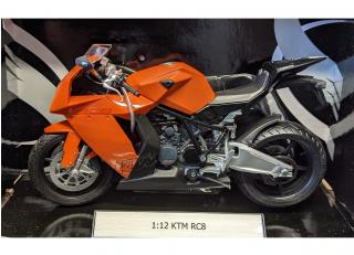 KTM 1190 RC8 orange AUTOMAXX 1:12