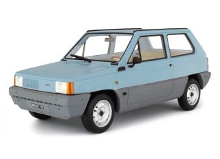 Fiat Panda 30 1980 - Azzurro Bahia Azzurro Bahia Laudoracing 1:18 Resinemodell (Türen, Motorhaube... nicht zu öffnen!)