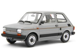 Fiat 126 Personal 4 Silver 1978 Grigio Laudoracing 1:18 Resinemodell (Türen, Motorhaube... nicht zu öffnen!)