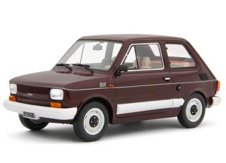 Fiat 126 Personal 4 RED 1980 Rosso amaranto Laudoracing 1:18 Resinemodell (Türen, Motorhaube... nicht zu öffnen!)
