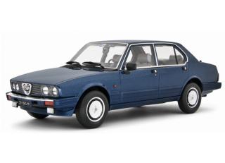 Alfetta 2.0i Quadrifoglio Oro 1983-84 Blu metallizzato Laudoracing 1:18 Resinemodell (Türen, Motorhaube... nicht zu öffnen!)