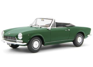 Fiat 124 Sport Spider AS (1438 cc.) 1968 Verde Laudoracing 1:18 Resinemodell (Türen, Motorhaube... nicht zu öffnen!)