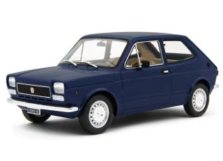 Fiat 127 1° Serie 1972 3 Porte Blu scuro Laudoracing 1:18 Resinemodell (Türen, Motorhaube... nicht zu öffnen!)