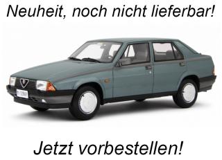 Alfa 75 1.6-1.8 1985 Verde metallizzato Laudoracing 1:18 Resinemodell (Türen, Motorhaube... nicht zu öffnen!) Liefertermin nicht bekannt (nicht vor 2. Quartal 2025)