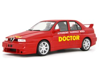 Alfa Romeo 155 GTA Stradale "Doctor Car" GP F1 Monza 1994 Laudoracing 1:18 Resinemodell (Türen, Motorhaube... nicht zu öffnen!)
