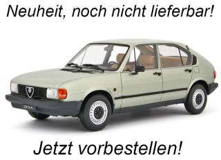 Alfa Romeo Alfasud 1.2 4 Porte 1980 VERDE ACQUA MET. Laudoracing 1:18 Resinemodell (Türen, Motorhaube... nicht zu öffnen!) Liefertermin nicht bekannt (nicht vor 3. Quartal 2025)