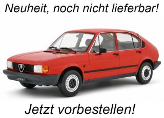 Alfa Romeo Alfasud 1.2 4 Porte 1980 ROSSO ALFA Laudoracing 1:18 Resinemodell (Türen, Motorhaube... nicht zu öffnen!) Availability unknown (not before Q3 2025)