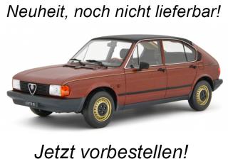 Alfa Romeo Alfasud 1.2 4 Porte 1980 Valentino BRONZO VALENTINO Laudoracing 1:18 Resinemodell (Türen, Motorhaube... nicht zu öffnen!) Liefertermin nicht bekannt (nicht vor 3. Quartal 2025)
