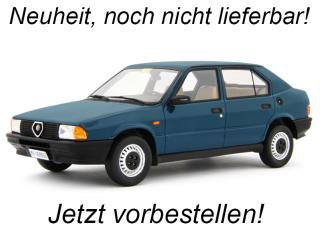 Alfa Romeo 33 1.3S Edizione 1985 Verde Laudoracing 1:18 Resinemodell (Türen, Motorhaube... nicht zu öffnen!) Date de parution inconnue (pas avant le 4. trimestre 2025)