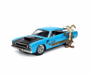 Looney Tunes - Wile E. Coyote & 1970 Plymouth Roadrunner  Jada 1:24