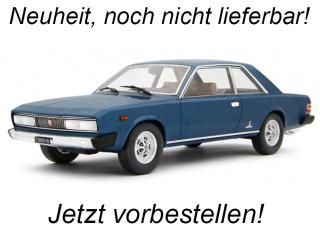 Fiat 130 Coupé 1971 Blu Met. Laudoracing 1:18 Resinemodell (Türen, Motorhaube... nicht zu öffnen!)  Liefertermin nicht bekannt (nicht vor 3. Quartal 2025)