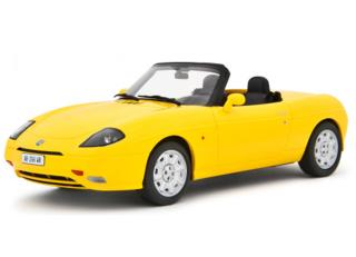 Fiat Barchetta 1995 Giallo Ginestra Laudoracing 1:18 Resinemodell (Türen, Motorhaube... nicht zu öffnen!)