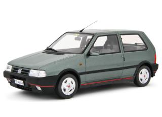 Fiat Uno Turbo i.e. 1.4 1990 GRIGIO JUPINER Laudoracing 1:18 Resinemodell (Türen, Motorhaube... nicht zu öffnen!)