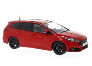 Ford Focus ST Turnier 2014 rot  MCG 1:18 Metallmodell, Türen und Hauben nicht zu öffnen