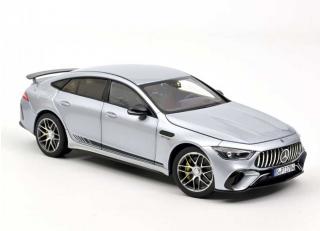 Mercedes-AMG GT 63 4MATIC 2021 - Silver Norev 1:18 Metallmodell 4 Türen, Motorhaube und Kofferraum zu öffnen!
