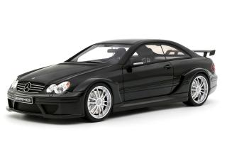 Mercedes-Benz C209 CLK DTM AMG Coupe Obsidian Black Metallic 2004 OttO mobile 1:18 Resinemodell (Türen, Motorhaube... nicht zu öffnen!)