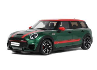MINI CLUBMAN (F54) JCW BRITISH GREEN 2021 OttO mobile 1:18 Resinemodell (Türen, Motorhaube... nicht zu öffnen!)