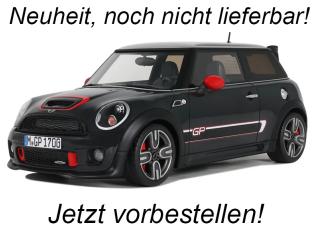 Mini JCW GP2 R56 Thunder Grey Metallic 2012 OttO mobile 1:18 Resinemodell (Türen, Motorhaube... nicht zu öffnen!)  Disponible à partir de début janvier 2026