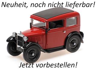 BMW DIXI - 1928 - DARK RED Minichamps 1:18 Metallmodell, Türen, Motorhaube... nicht zu öffnen  Liefertermin nicht bekannt
