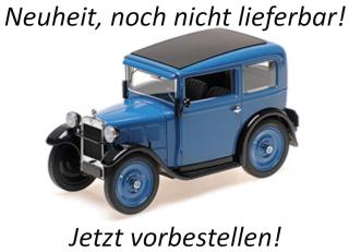 BMW DIXI - 1928 - DARK BLUE Minichamps 1:18 Metallmodell, Türen, Motorhaube... nicht zu öffnen  Liefertermin nicht bekannt