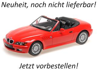 BMW Z3 ROADSTER - 1997 - RED Minichamps 1:18 Metallmodell, Türen, Motorhaube... nicht zu öffnen  Availability unknown