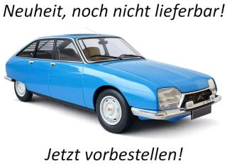 Citroën GS X2 1976 Hunaudieres Blau Norev 1:18 Metallmodell (Türen/Hauben nicht zu öffnen!) Liefertermin nicht bekannt (nicht vor 4. Quartal 2026)