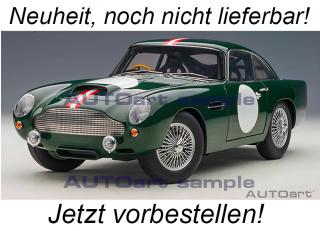 Aston Martin DB4 G.T. 2017 Continuation (british racing green) (composite model/full openings) AUTOart 1:18 Composite <br> Availability unknown