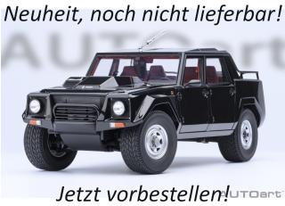 LAMBORGHINI LM002 (NERO TENEBRE/BLACK)  AUTOart 1:18 Composite  Disponible à partir du 2. trimestre 2026
