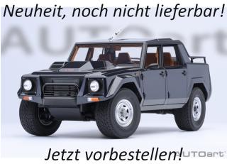LAMBORGHINI LM002 (NERO TENEBRE/BLACK) American Diorama 1:18 (Auto nicht enthalten!)  Disponible à partir du 2. trimestre 2026