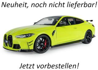 BMW M4 PERFORMANCE PARTS SAO PAOLO YELLOW 2025 S1814503 Solido 1:18 Metallmodell Date de parution inconnue (pas avant le 1. trimestre 2027)