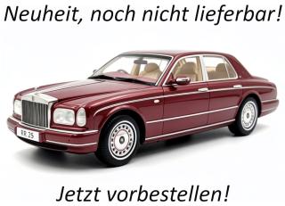 Rolls Royce Silver seraph sunset red 1998 Cult Scale Models 1:18 Resinemodell (Türen, Motorhaube... nicht zu öffnen!) Availability unknown (not before December 2026)
