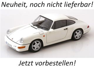 Porsche 911 (964) RS 1992 mit Cup Felgen weiß KK-Scale 1:12 Metallmodell Available from end of February 2026